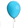 Ballons de baudruche 30 cm - Lot de 100 Couleur : Bleu