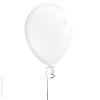 Ballons de baudruche 30 cm - Lot de 100 Couleur : Blanc