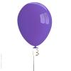Ballons de baudruche 30 cm - Lot de 100 Couleur : Violet