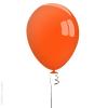 Ballons de baudruche 30 cm - Lot de 100 Couleur : Orange