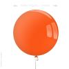 Ballon géant 1 mètre Couleur : Orange