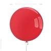 Ballon géant 1 mètre Couleur : Rouge