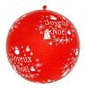 Ballons géant Joyeux Noël Couleur : Rouge