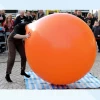 Ballon géant 2m à encolure large 20cm Couleur : Orange