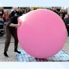 Ballon géant 2m à encolure large 20cm Couleur : Rose