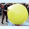 Ballon géant 2m à encolure large 20cm Couleur : Jaune