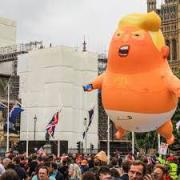 Un ballon gonflable géant de Bébé Trump va finir dans un musée