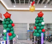 decoration ballons sapin noel