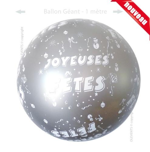 Ballon joyeuses fêtes