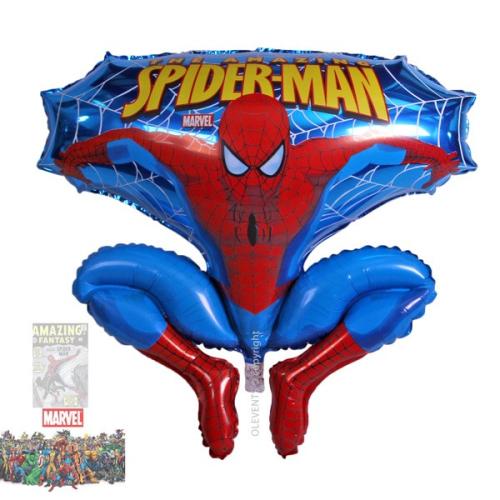 ballon spiderman aluminium hélium